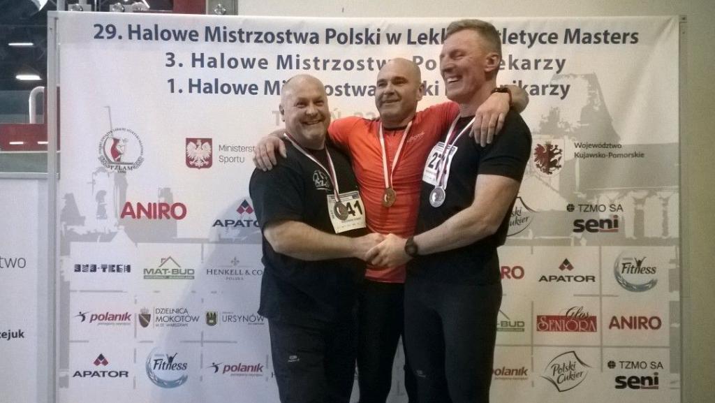 Osiem medali - 29. Halowe Mistrzostwa Polski Masters 