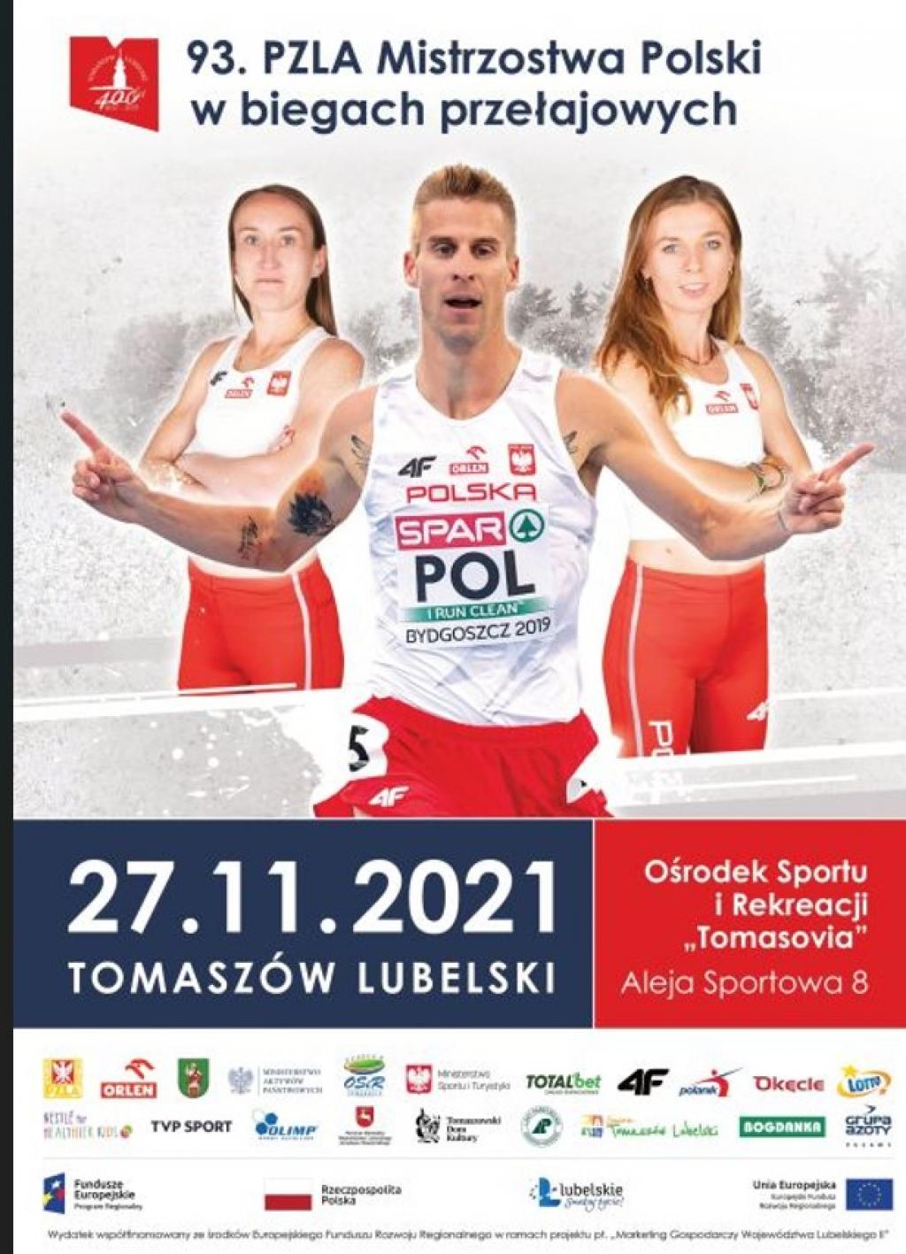 Zapraszamy do Tomaszowa Lubelskiego na Mistrzostwa Polski w biegach przełajowych